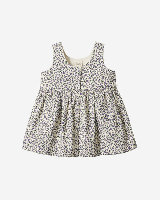 AMELIA PINAFORE - BRIARWOOD HERON PRINT