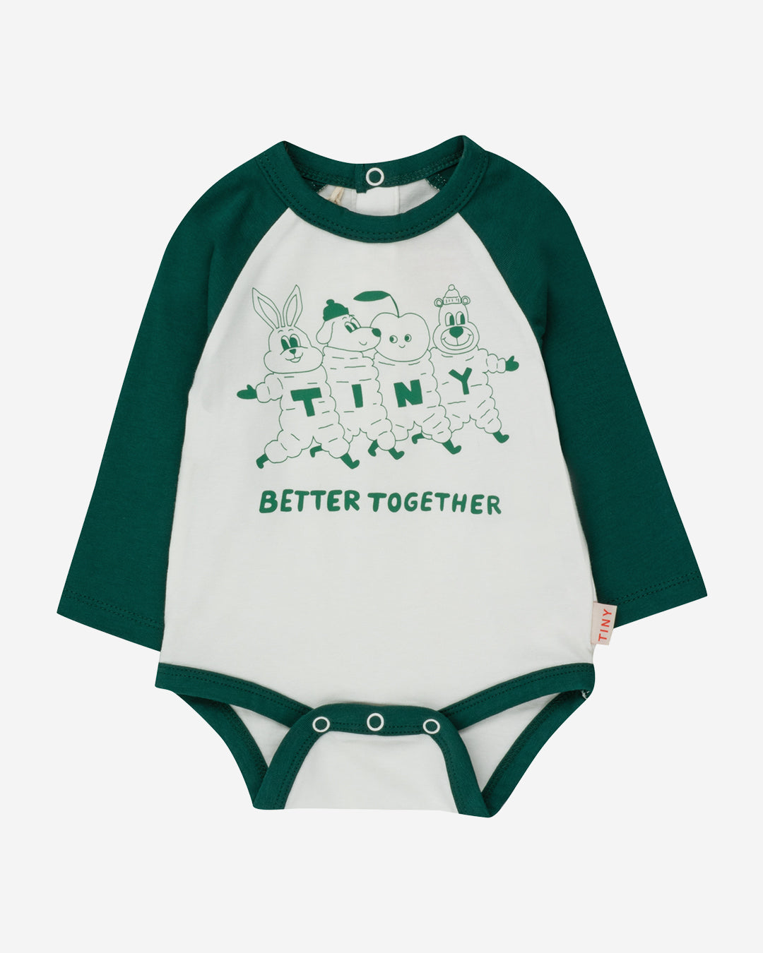 BETTER TOGETHER BODY - LIGHT CREAM/DARK GREEN