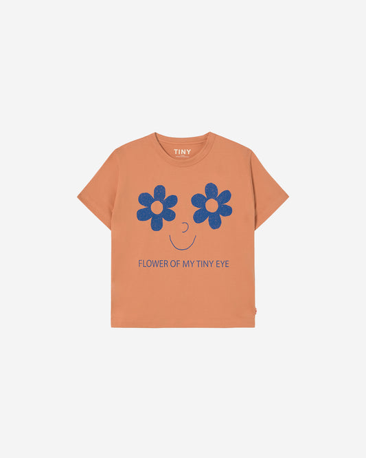 FLOWERS EYES GRAPHIC TEE