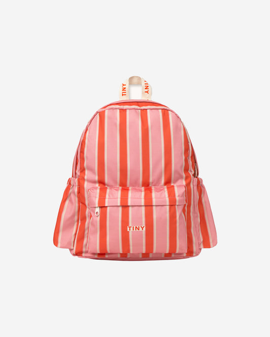 RETRO STRIPES PINK BACKPACK