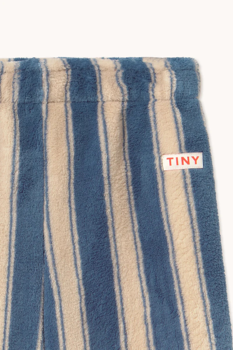 BLUE RETRO STRIPES POLAR SWEATPANT