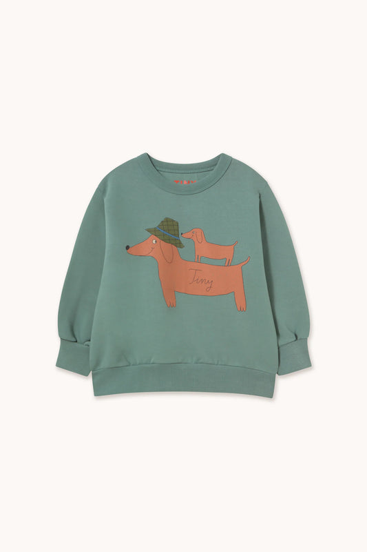 TWO DOGS GRAPHIC SWEATSHIRT