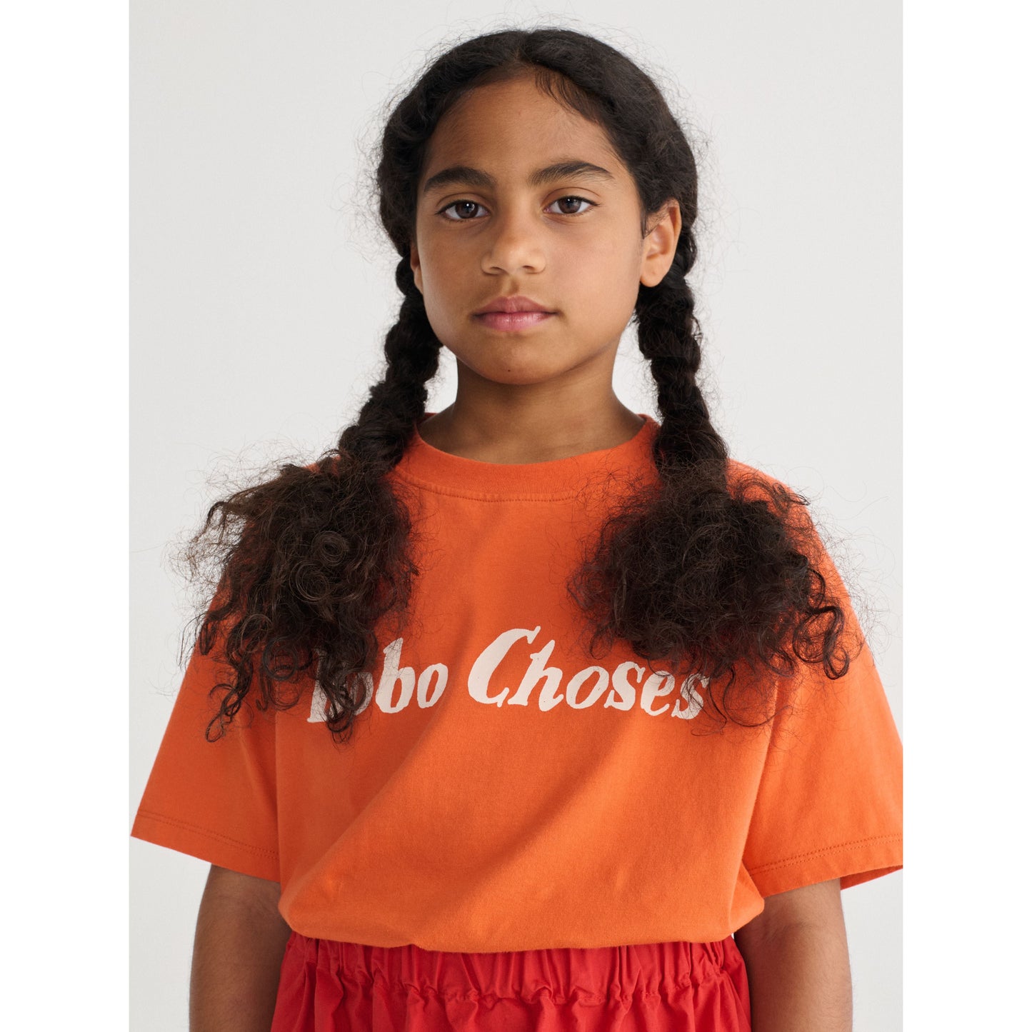 BOBO CHOSES T-SHIRT-ORANGE