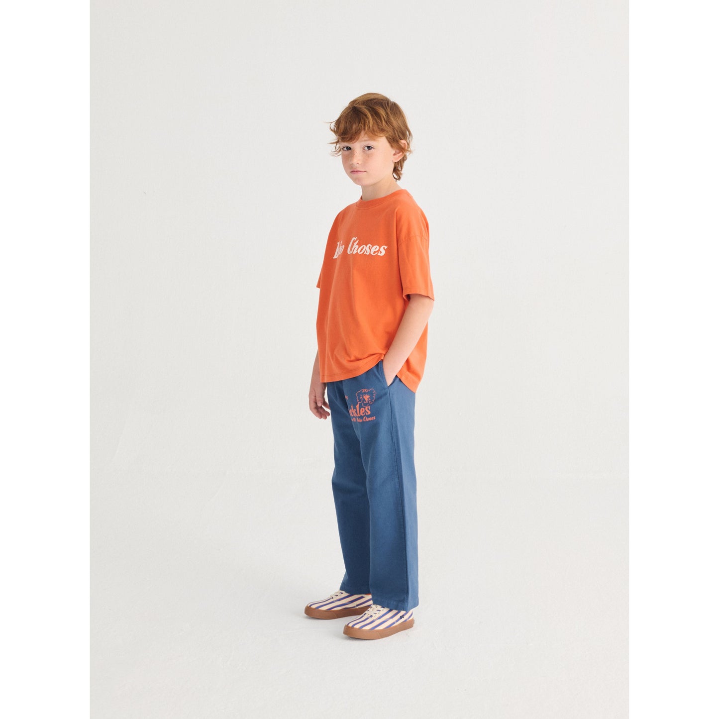BOBO CHOSES T-SHIRT-ORANGE