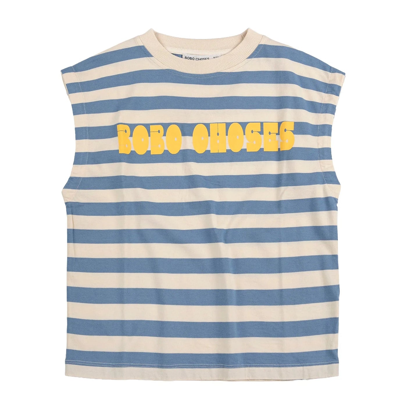 BOBO CHOSES MODERN STRIPED SLEEVELESS TSHIRT
