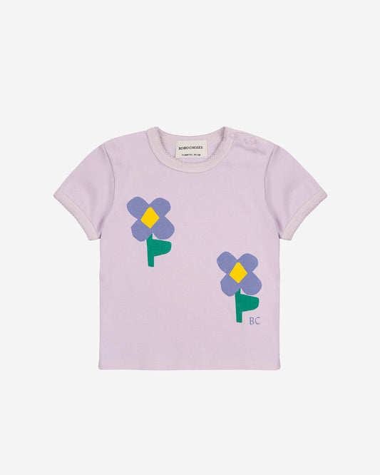 BABY PANSY FLOWER T-SHIRT