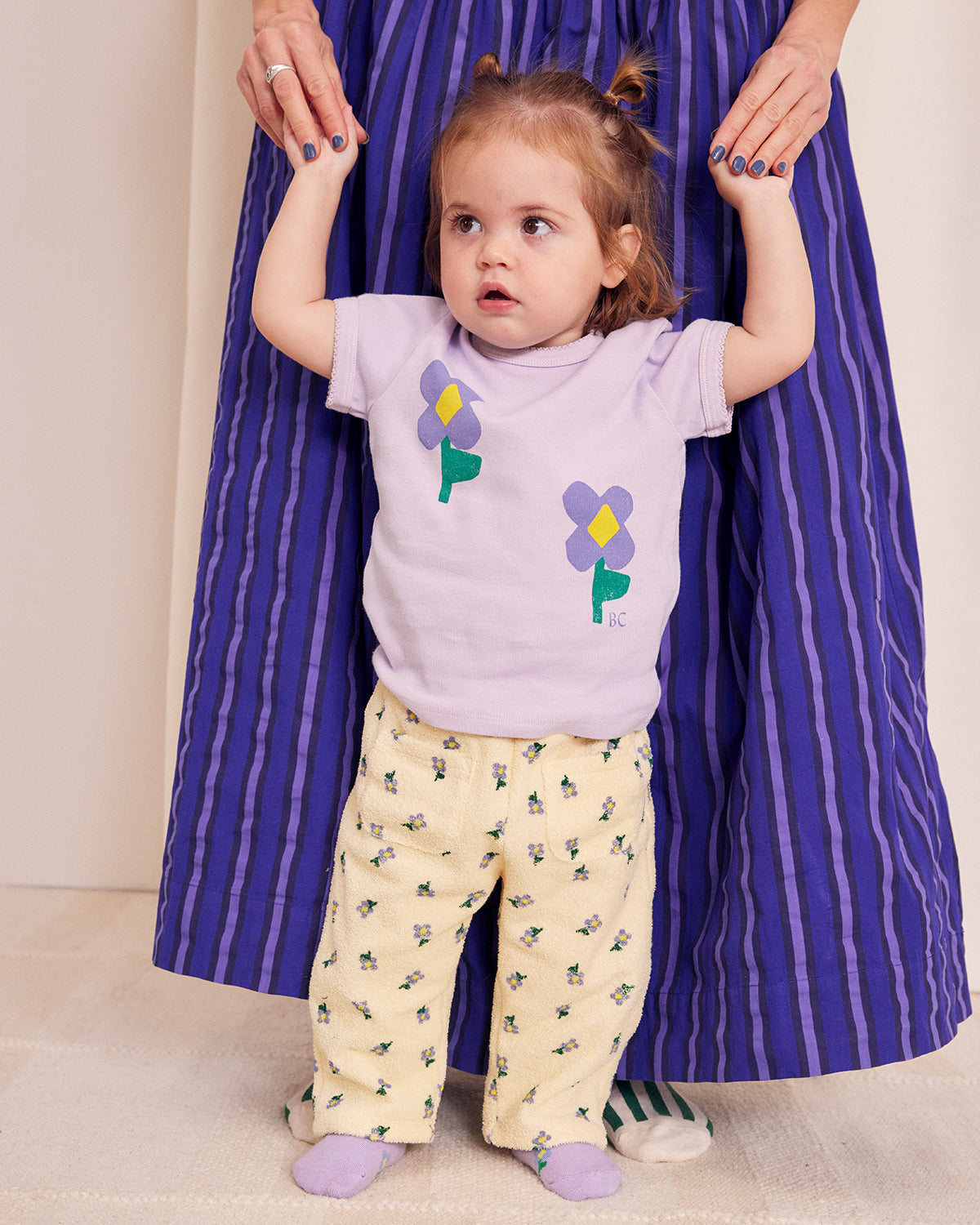 BABY PANSY FLOWER T-SHIRT