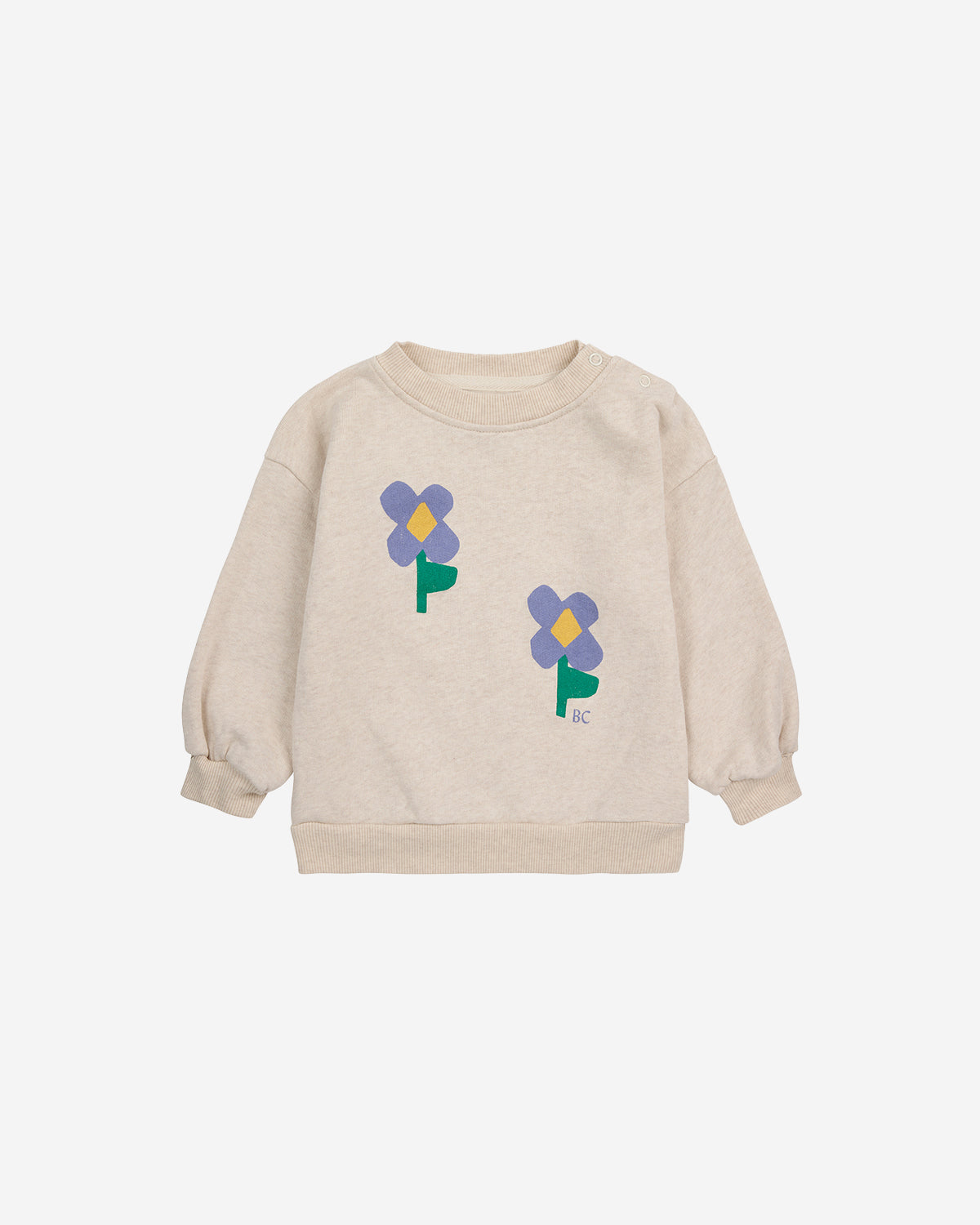 BABY PANSY FLOWER SWEATSHIRT