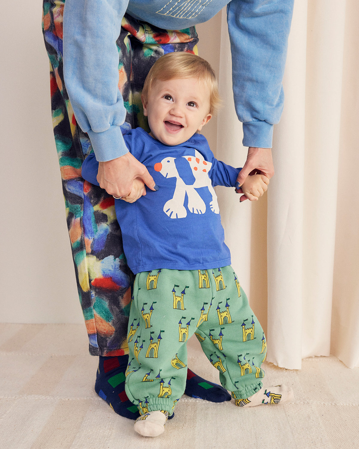 BABY FARAWAY CASTLE ALL OVER JOGGING PANTS