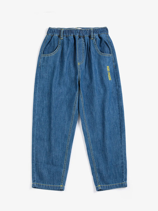 TAXI SAURUS TAG DENIM PANTS