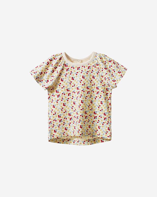 FAYE TEE - KITCHEN GARDEN PRINT
