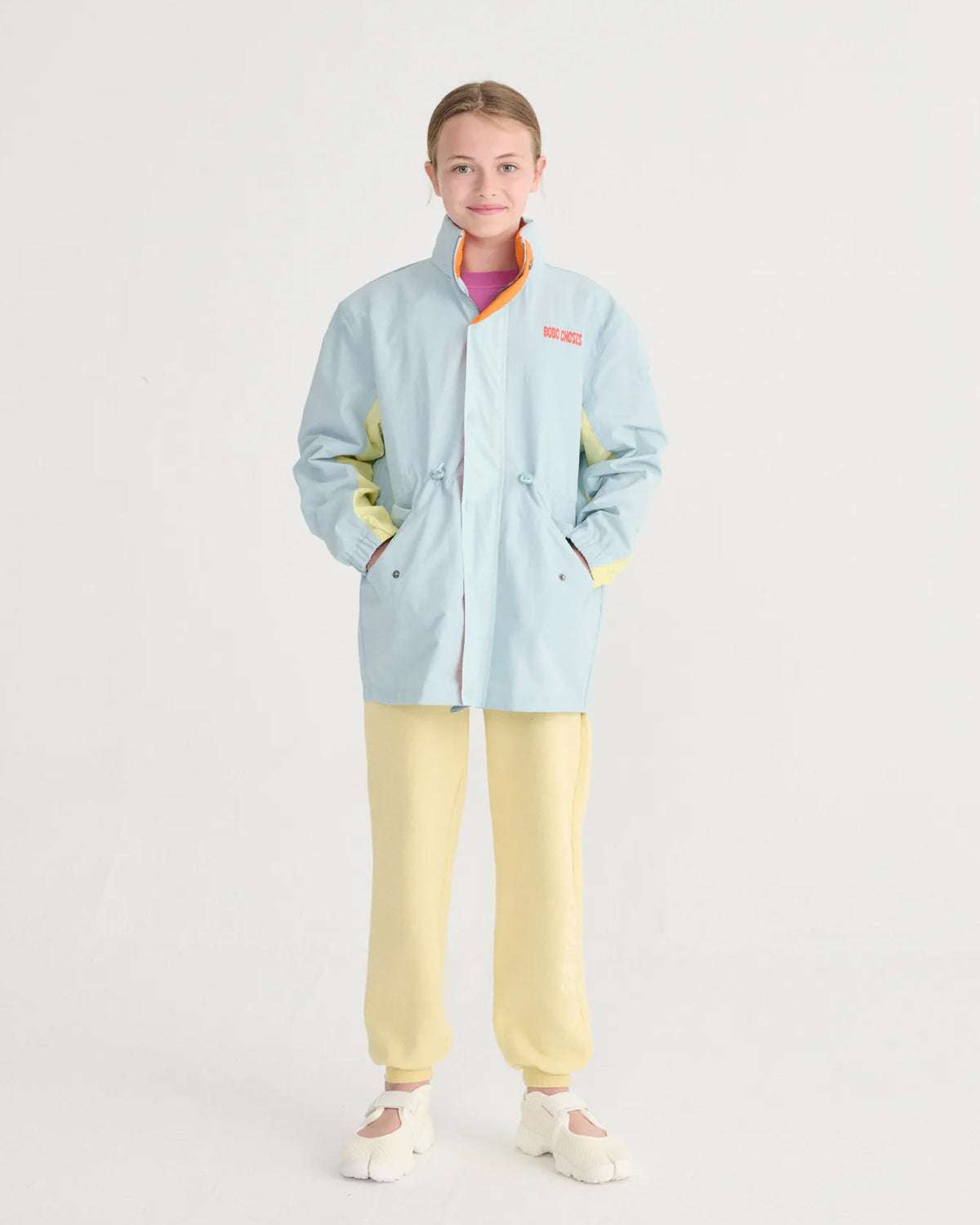 BOBO CHOSES COLOR BLOCK RAINCOAT