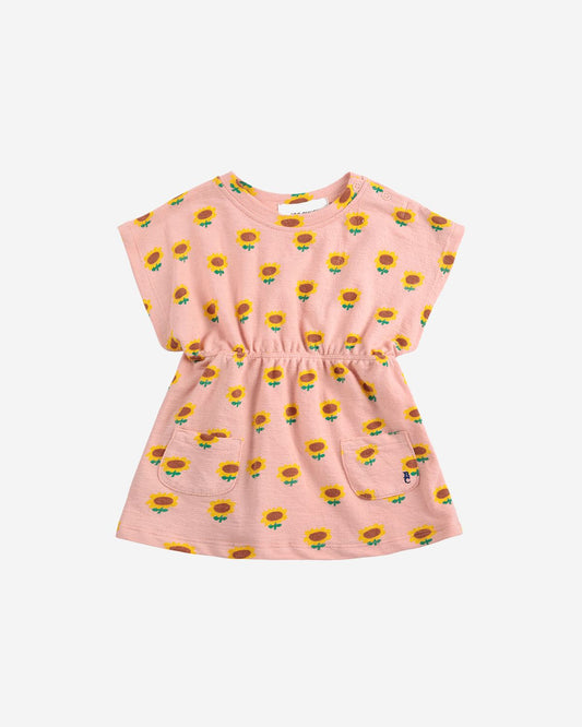 SUNFLOWER ALL OVER DRESS