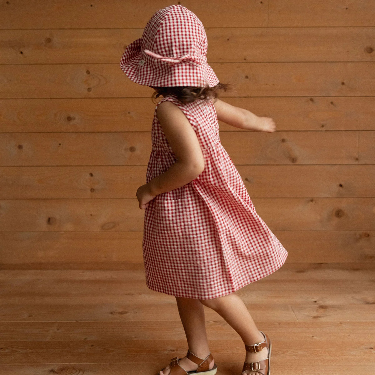 DOROTHY DRESS - RED GINGHAM
