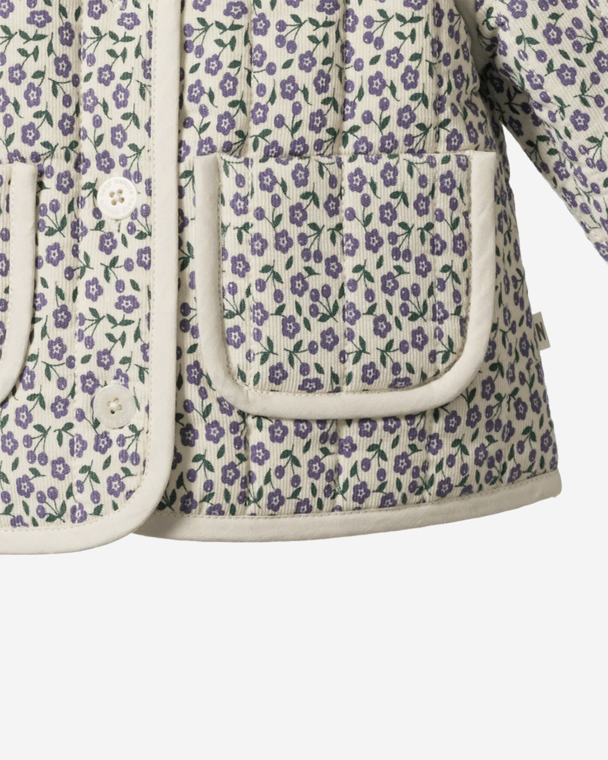 EDITH QUILTED JACKET - BRIARWOOD HERON PRINT