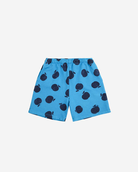 POMA ALL OVER TURQUOISE BERMUDA SHORTS