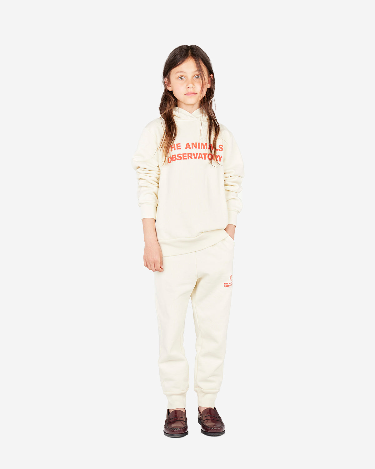 WHITE TAURUS KIDS HOODIE