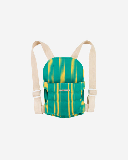 GOMMU STRIPED CARRIER GREEN