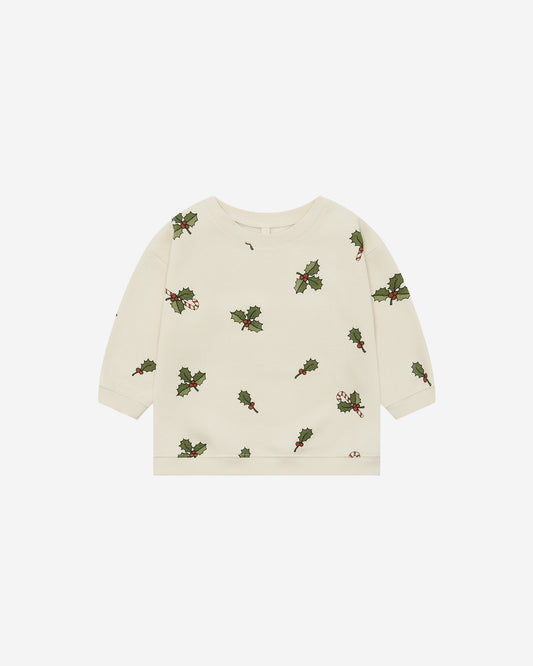 CHRISTMAS HOLLY SWEATSHIRT
