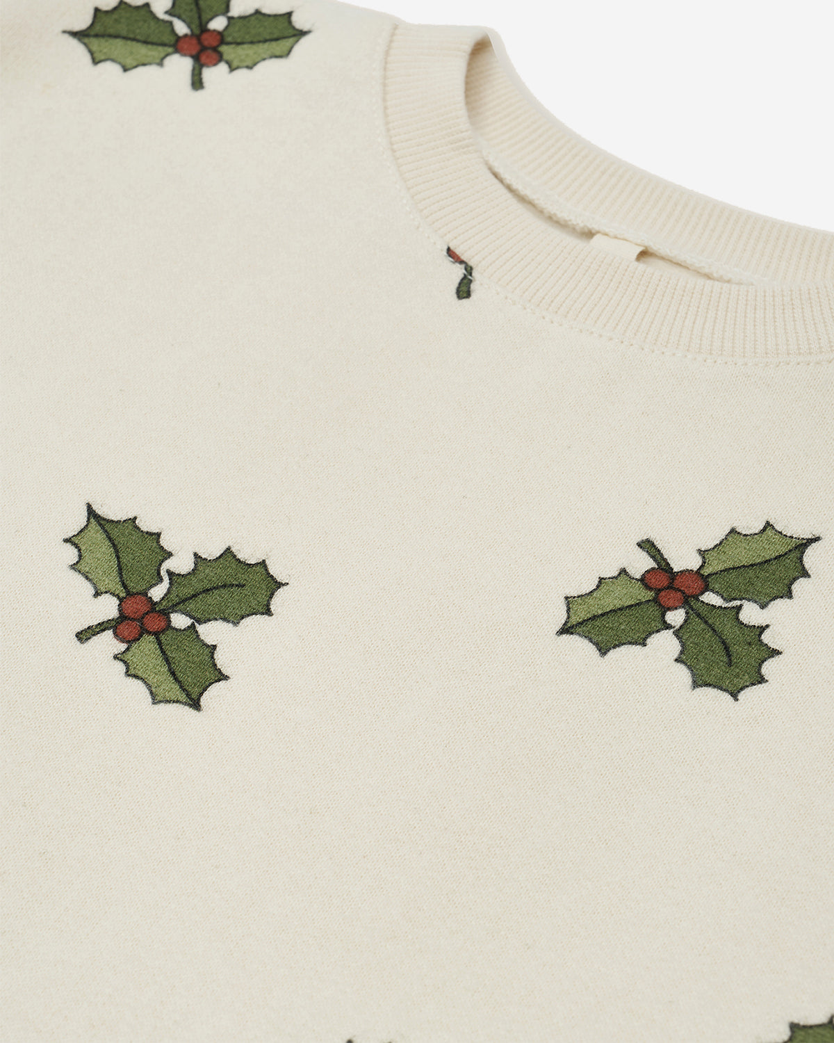 CHRISTMAS HOLLY SWEATSHIRT