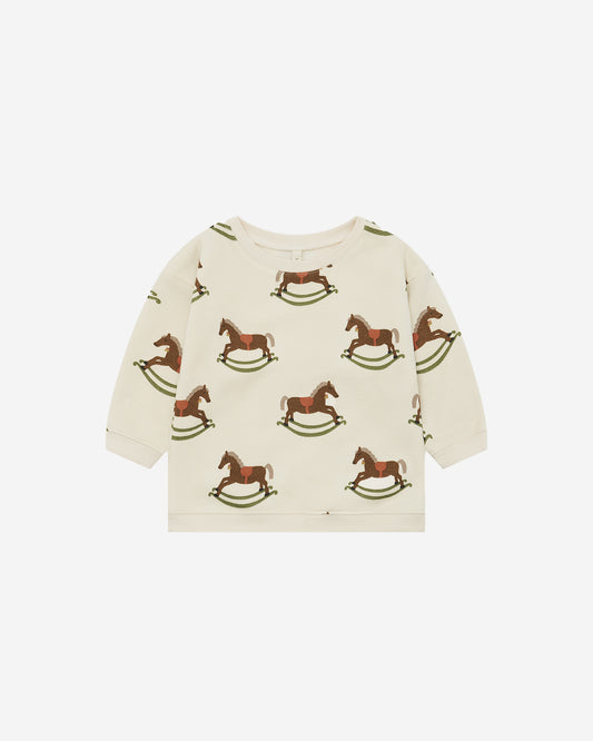 ROCKING HORSE SWEATSHIRT