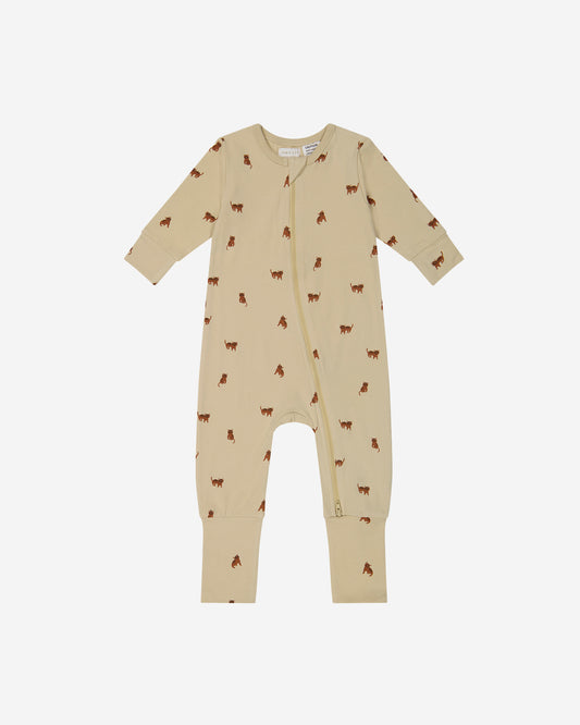 ORGANIC COTTON LONG SLEEVE BODYSUIT - TOMMY TIGERS