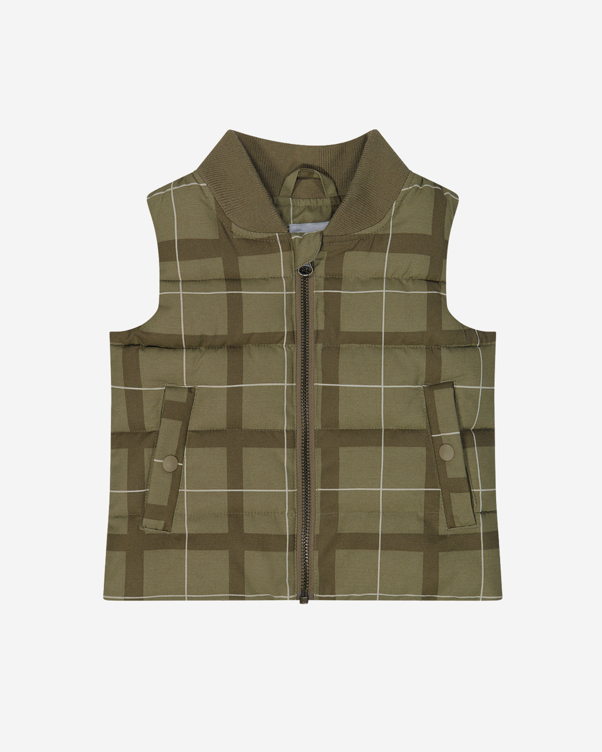 TAYLOR VEST - CHECK BALM