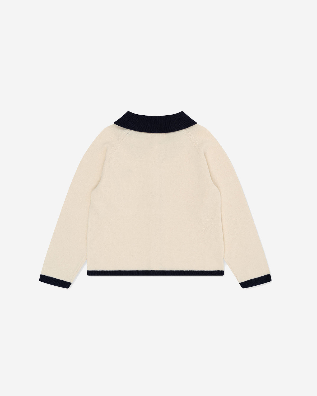 VENTON KNIT CARDIGAN GOTS - OFF WHITE