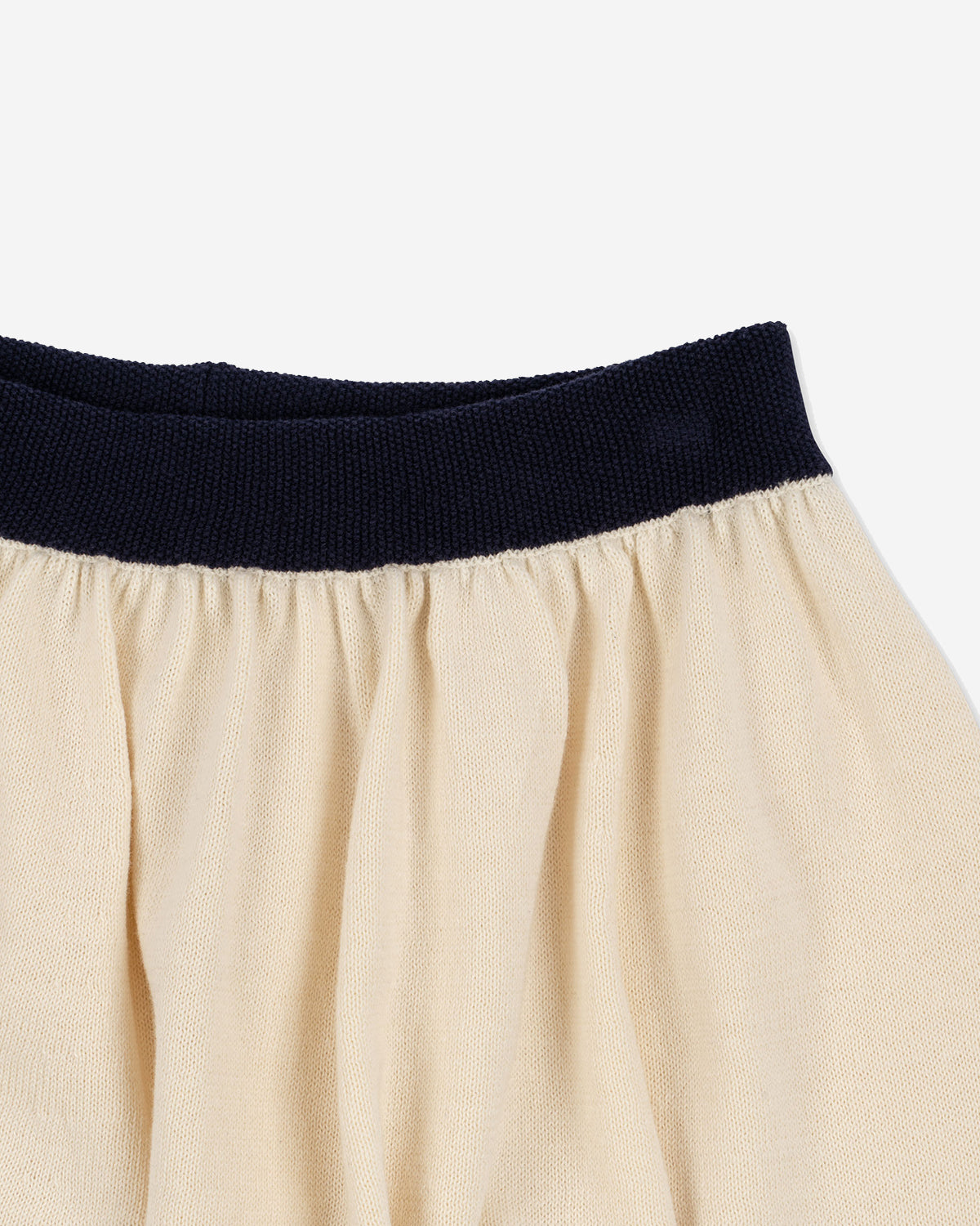 VENTON KNIT SKIRT GOTS - OFF WHITE