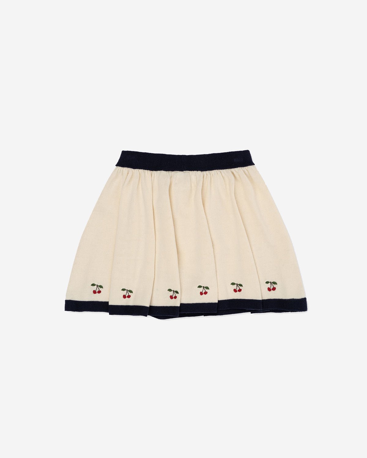 VENTON KNIT SKIRT GOTS - OFF WHITE