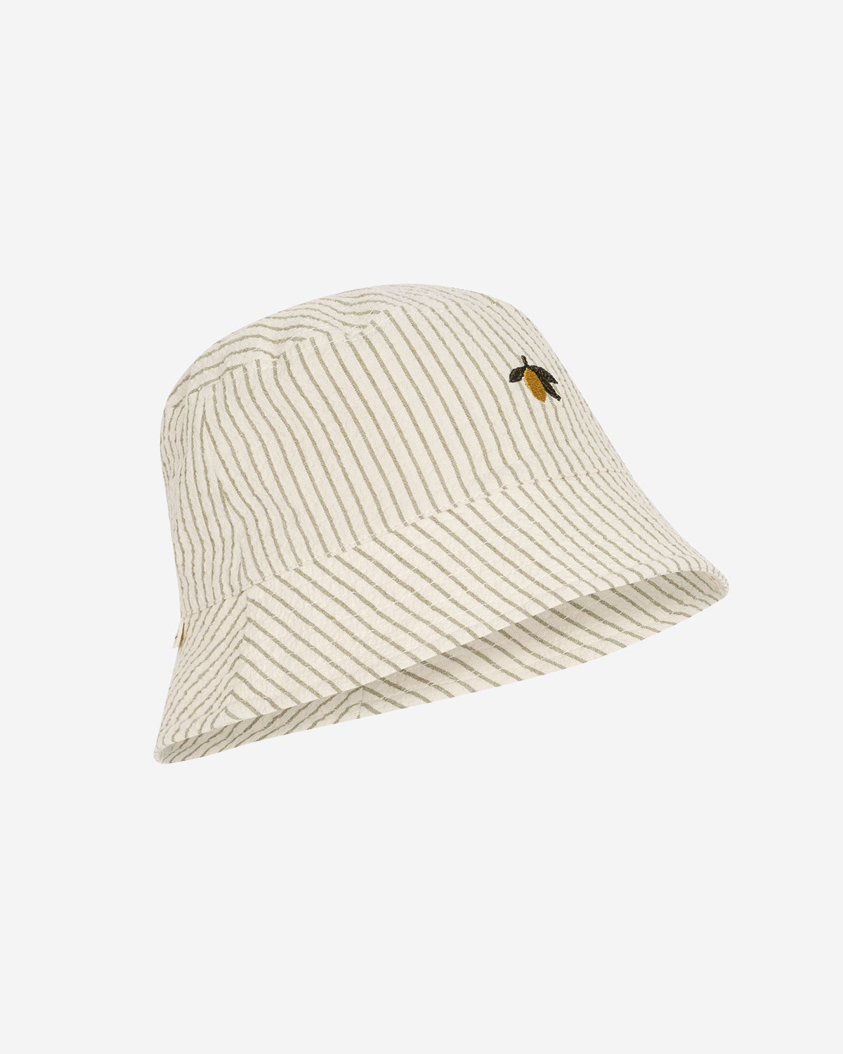 ELLIOT BUCKET HAT GOTS - TEA STRIPE