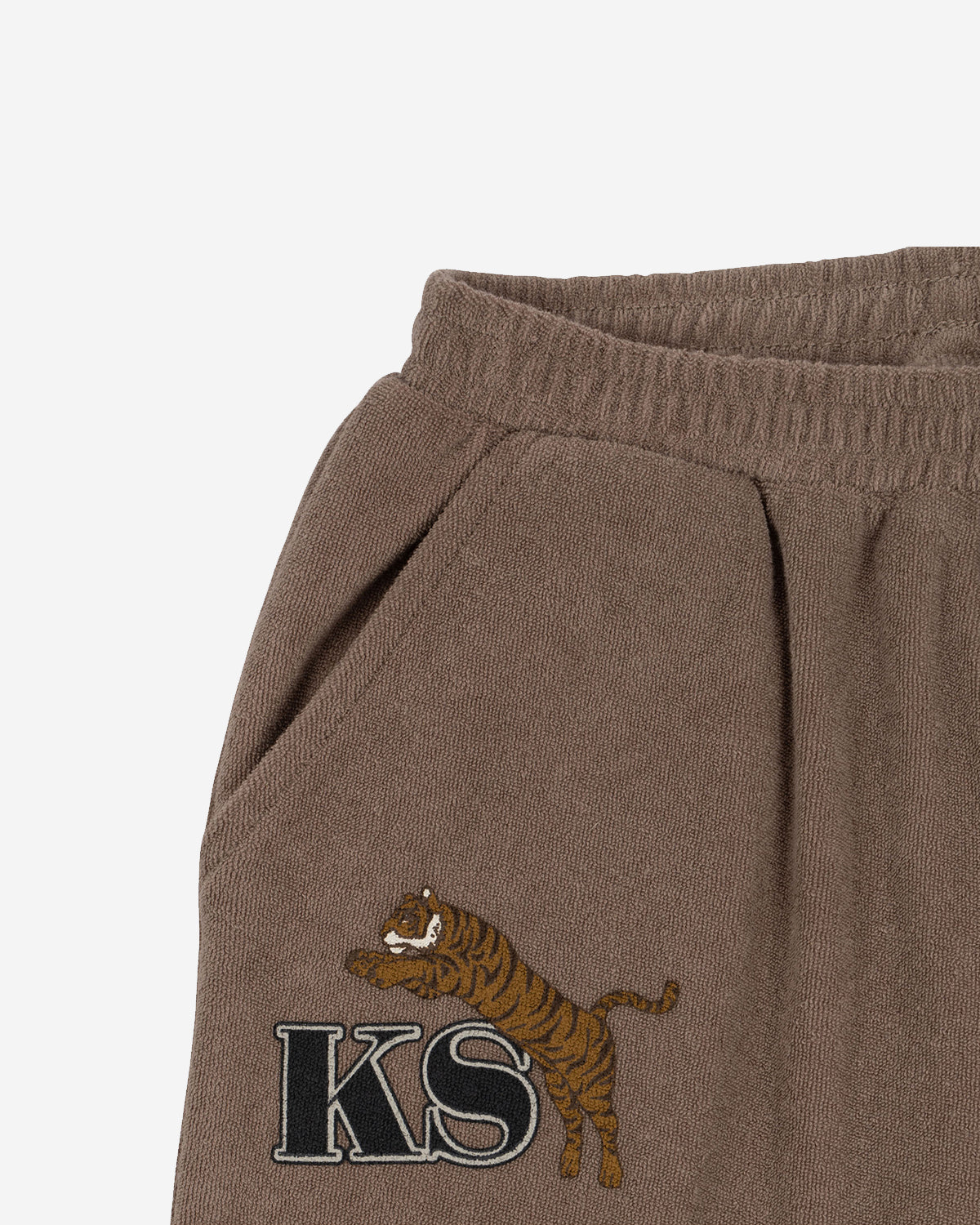 ITTY TRACKSUIT PANTS GOTS - DESERT TAUPE