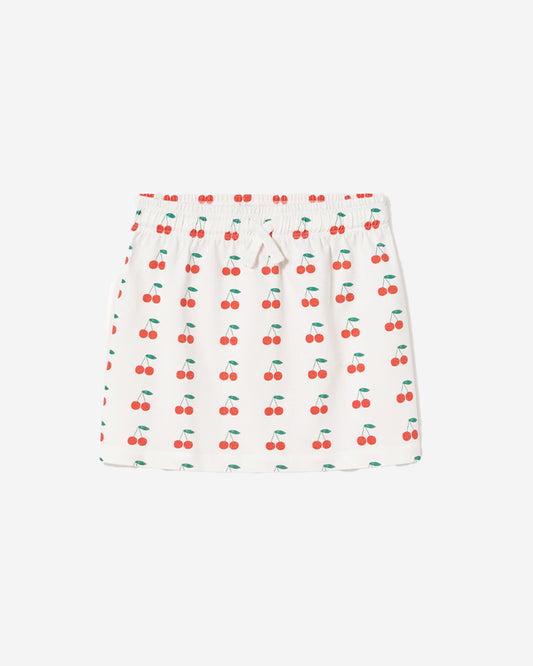 CHERRIES KNITTED SKIRT