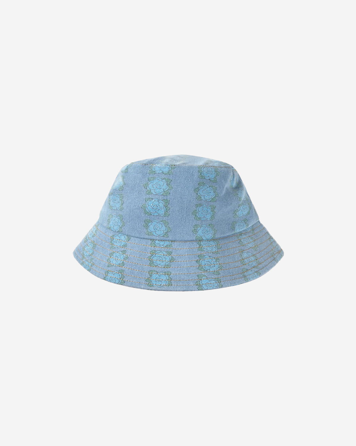 BLUE FLOWERS BUCKET HAT