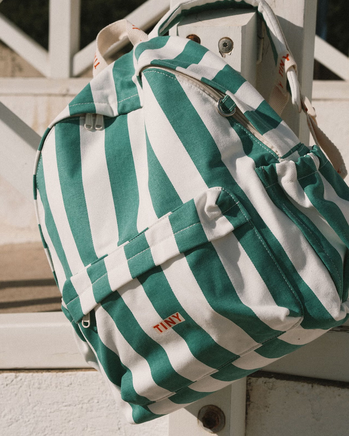EMERALD STRIPES BACKPACK