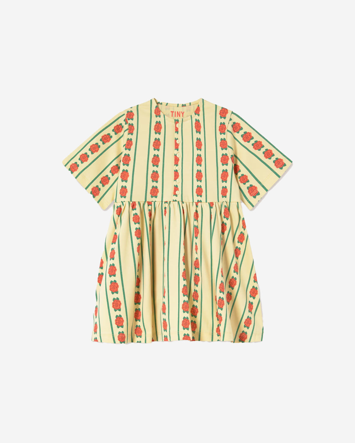 ROSE PATTERN DRESS