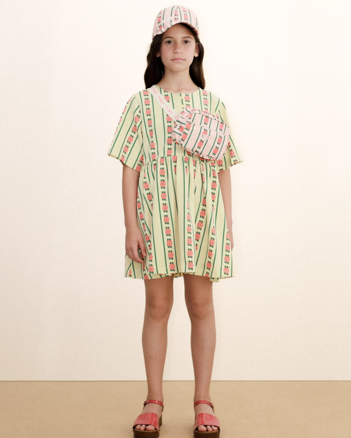 ROSE PATTERN DRESS