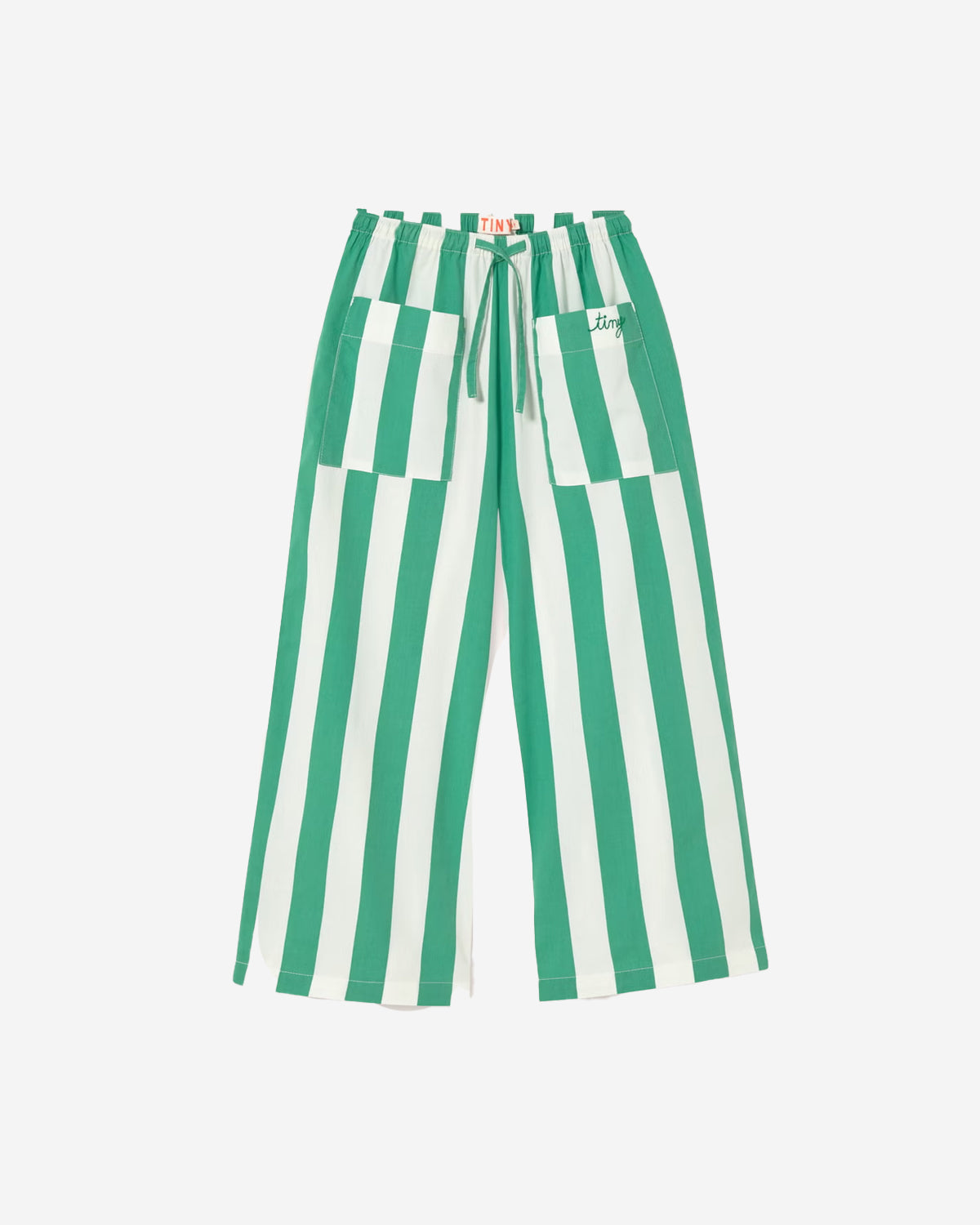 EMERALD STRIPES POCKETS PANT