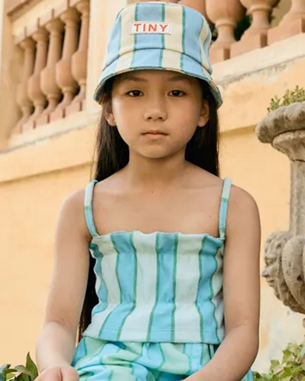 RETRO STRIPES BUCKET HAT