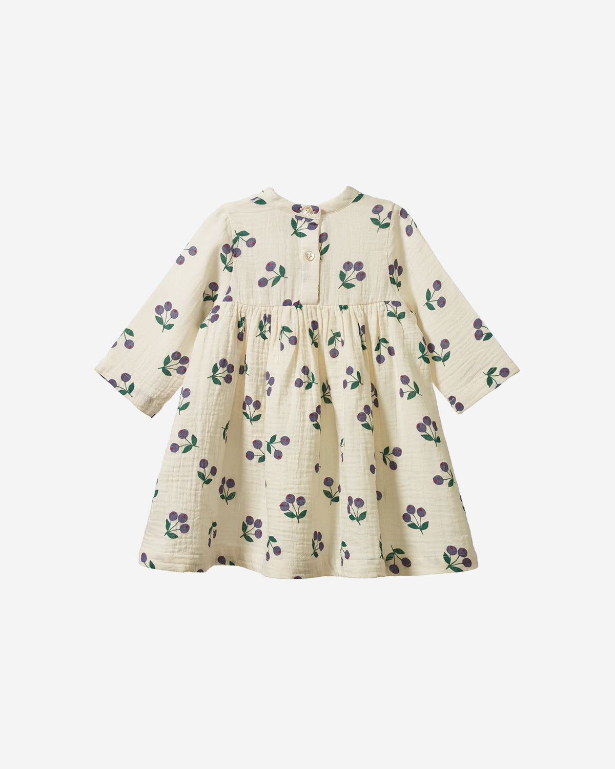 MABEL DRESS - WINTER BERRY NATURAL PRINT