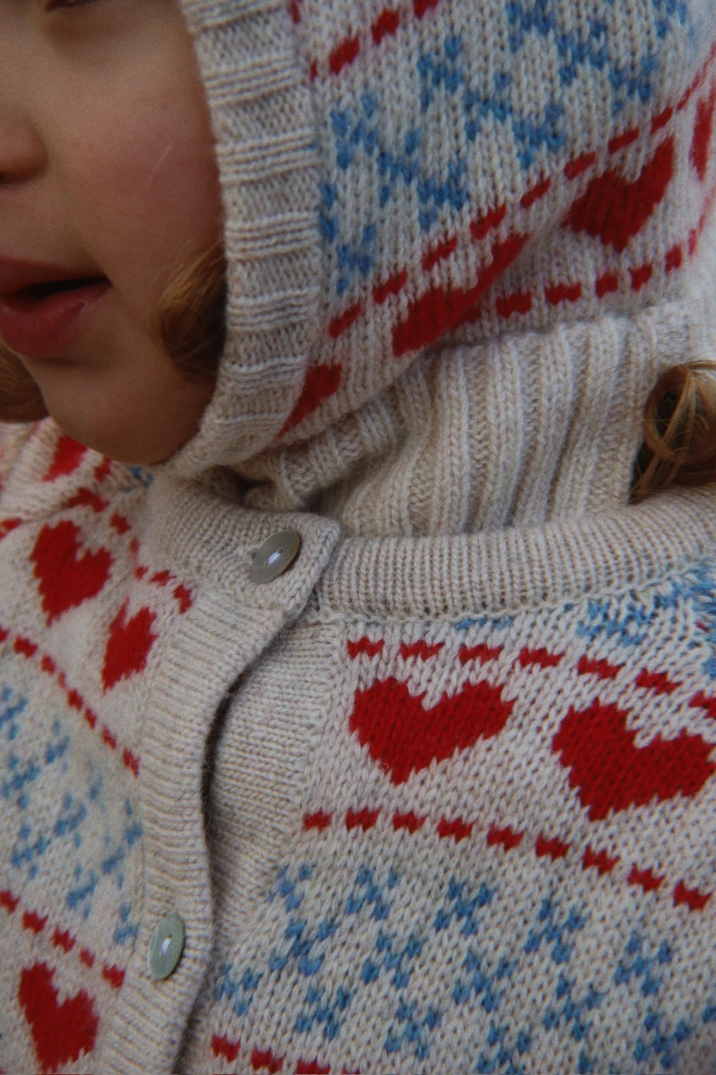 BELOU CARDIGAN - HEART