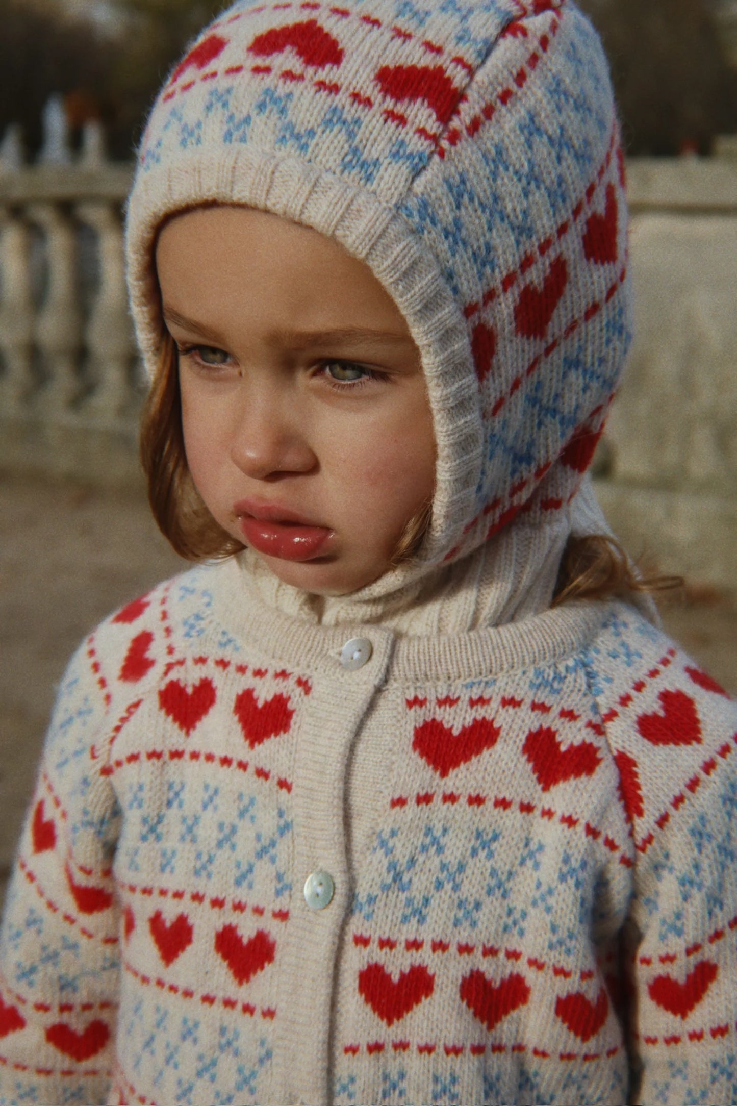 BELOU CARDIGAN - HEART