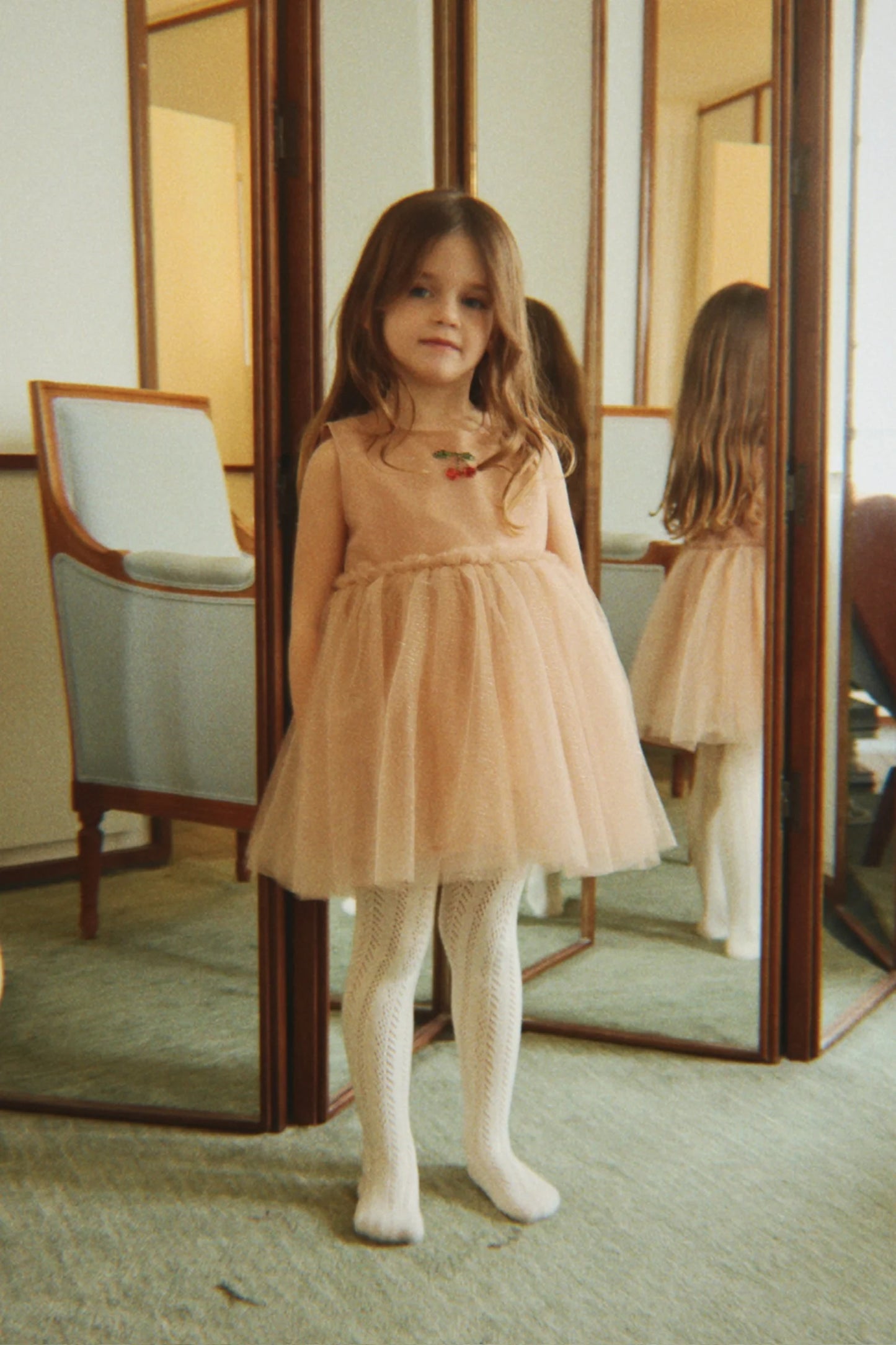 MERLE DRESS -FRAPPE