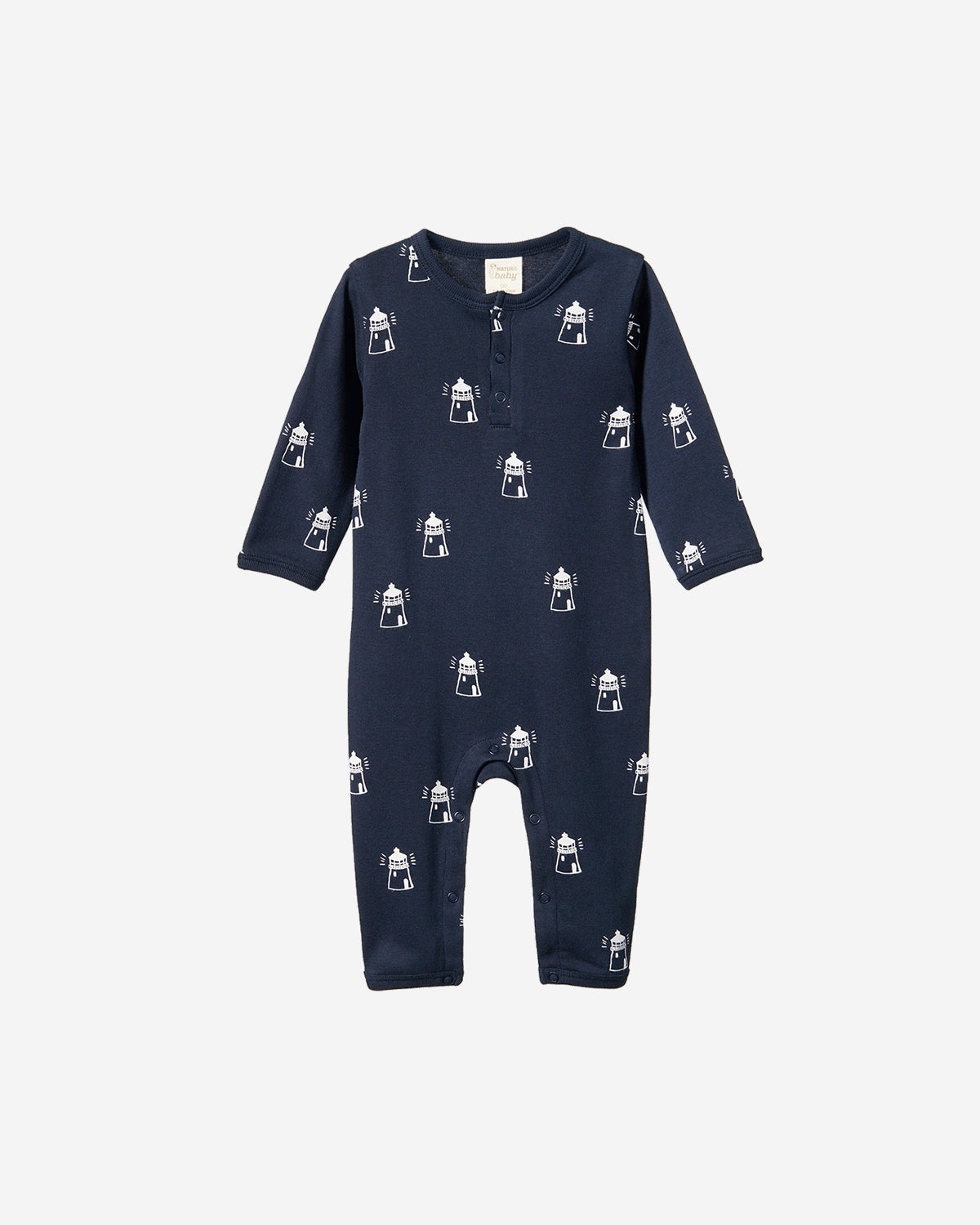 HENLEY PYJAMA SUIT - LIGHTHOUSE PRINT