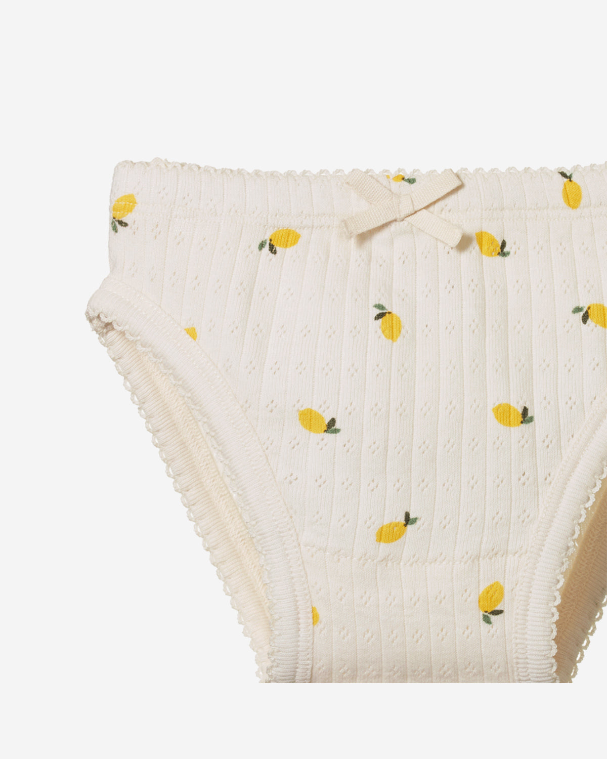 KNICKERS POINTELLE - LEMON PRINT