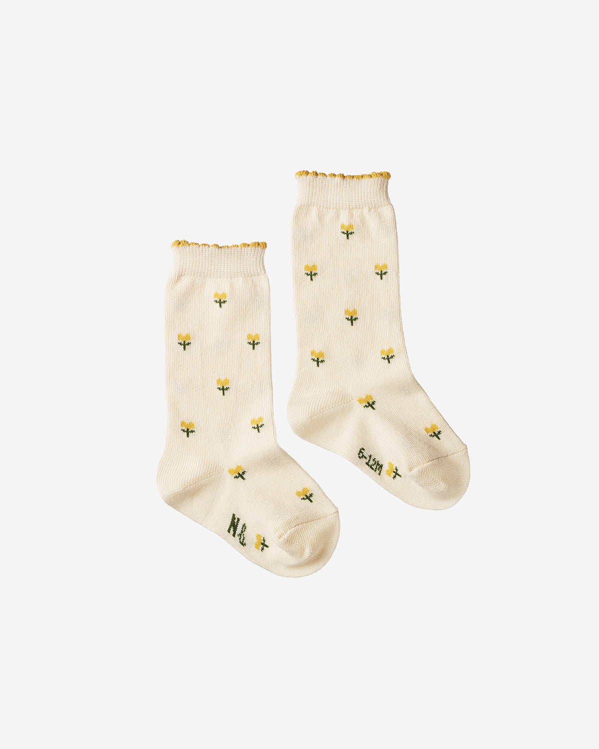 ORGANIC COTTON SOCKS - TULIPS