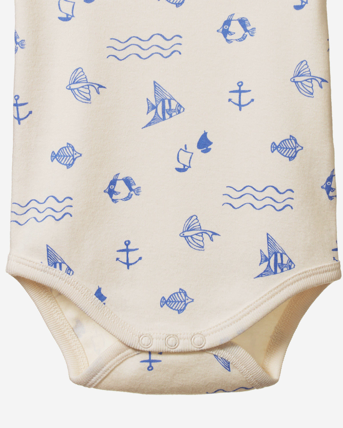 SHORT SLEEVE BODYSUIT - ATLANTIC PRINT