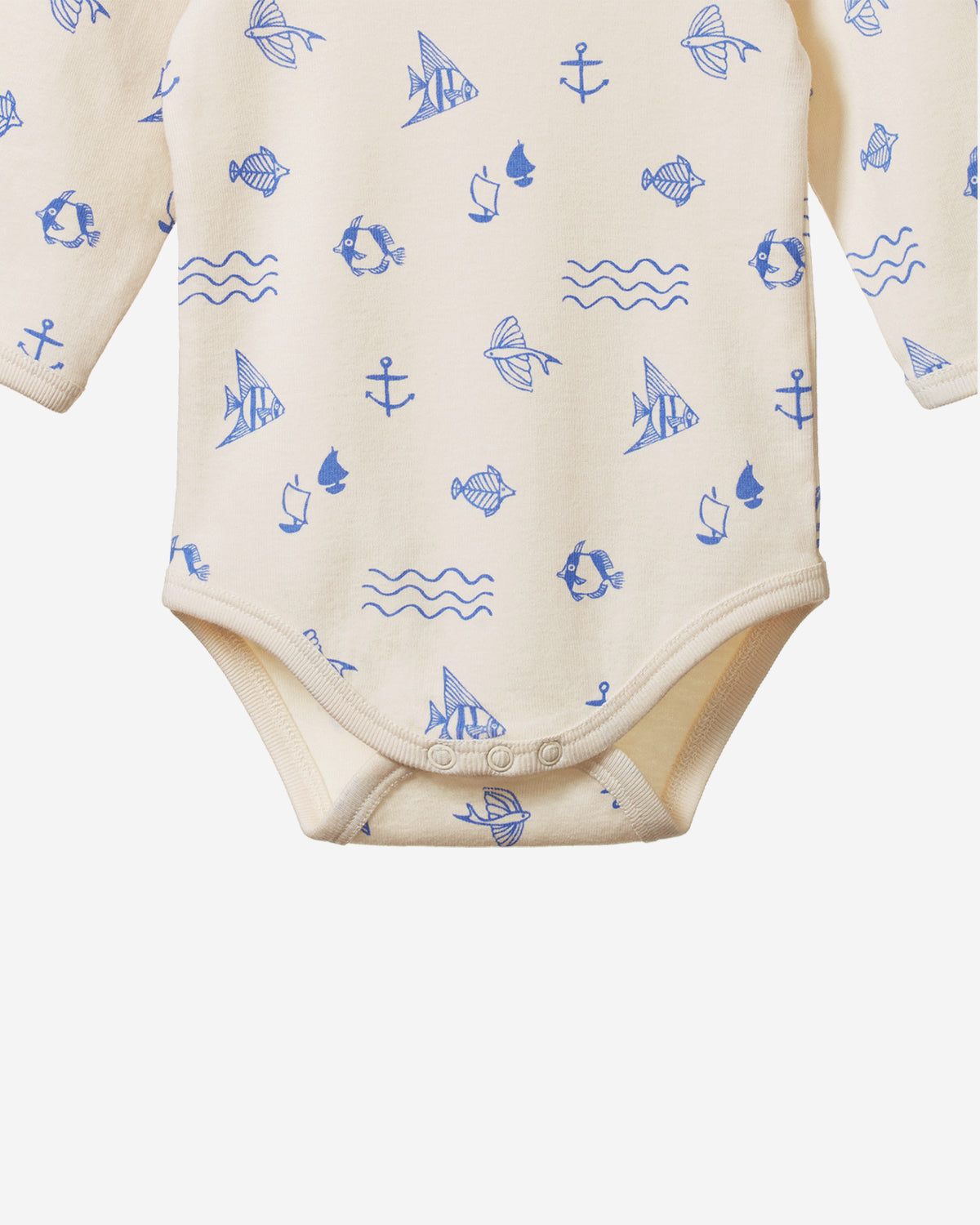 LONG SLEEVE BODYSUIT - ATLANTIC PRINT