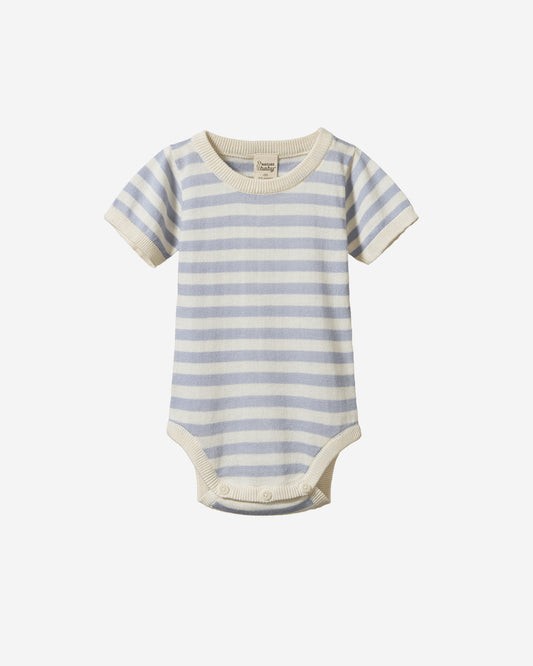 REN BODYSUIT - ZEN BLUE SEA STRIPE