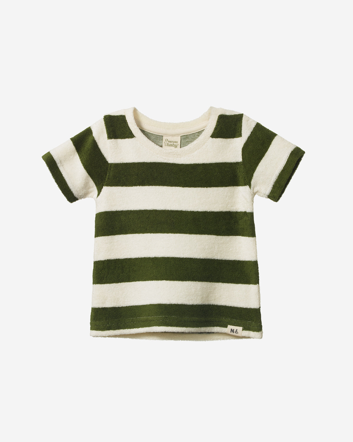 RIVER TEE TERRY - BOLD JUNGLE STRIPE